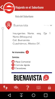 Mi Suburbano android App screenshot 1